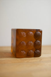 Blenko Amber Glass Bookend (1967)