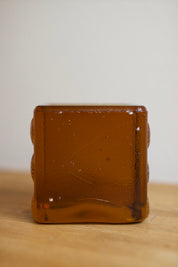 Blenko Amber Glass Bookend (1967)