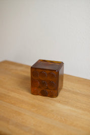 Blenko Amber Glass Bookend (1967)