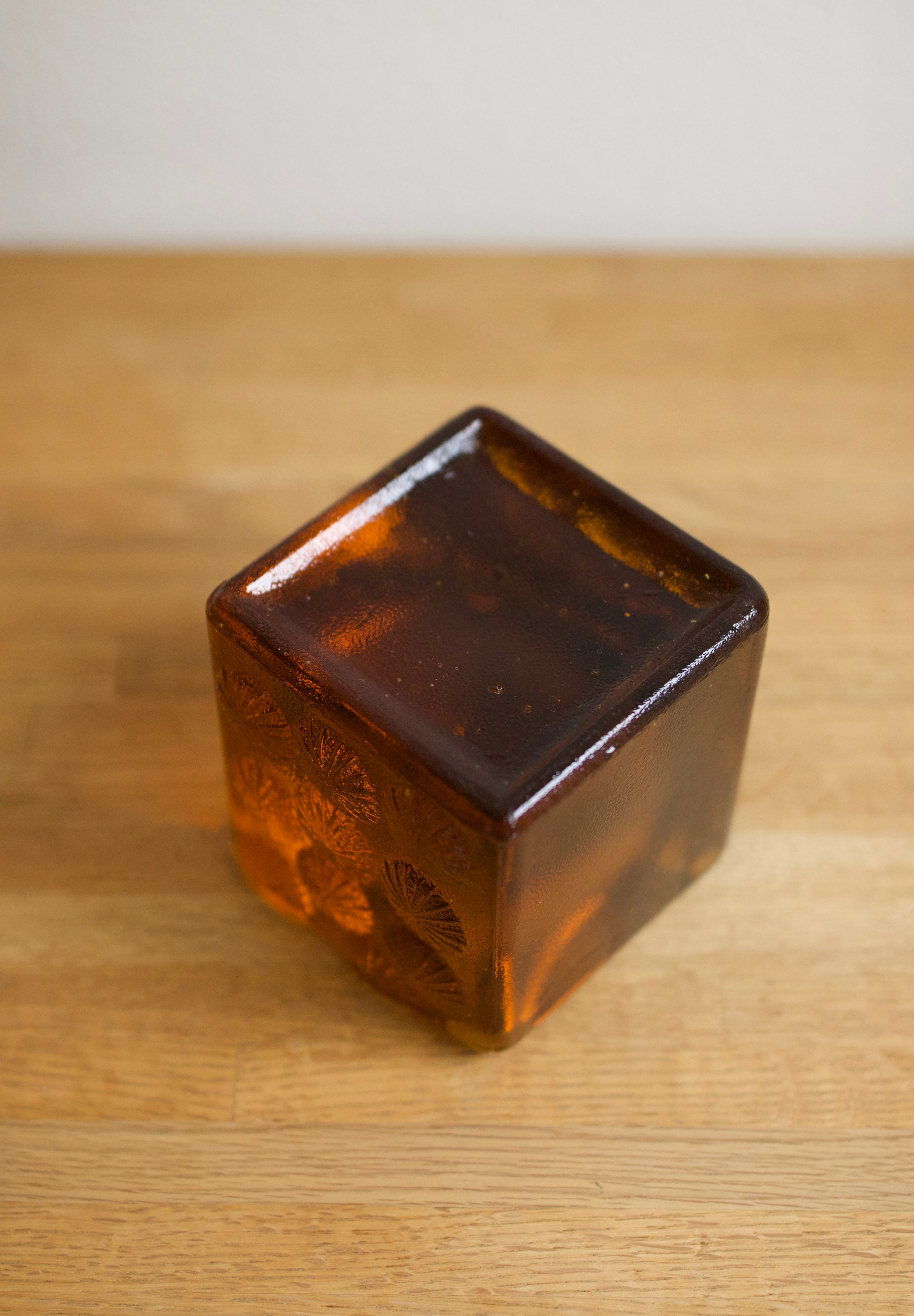 Blenko Amber Glass Bookend (1967)
