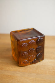 Blenko Amber Glass Bookend (1967)