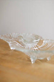 Vintage Mikasa Dual Shell Glass Dish