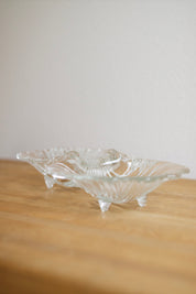 Vintage Mikasa Dual Shell Glass Dish
