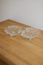 Vintage Mikasa Dual Shell Glass Dish
