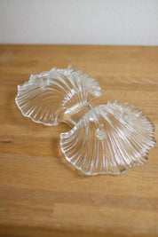 Vintage Mikasa Dual Shell Glass Dish