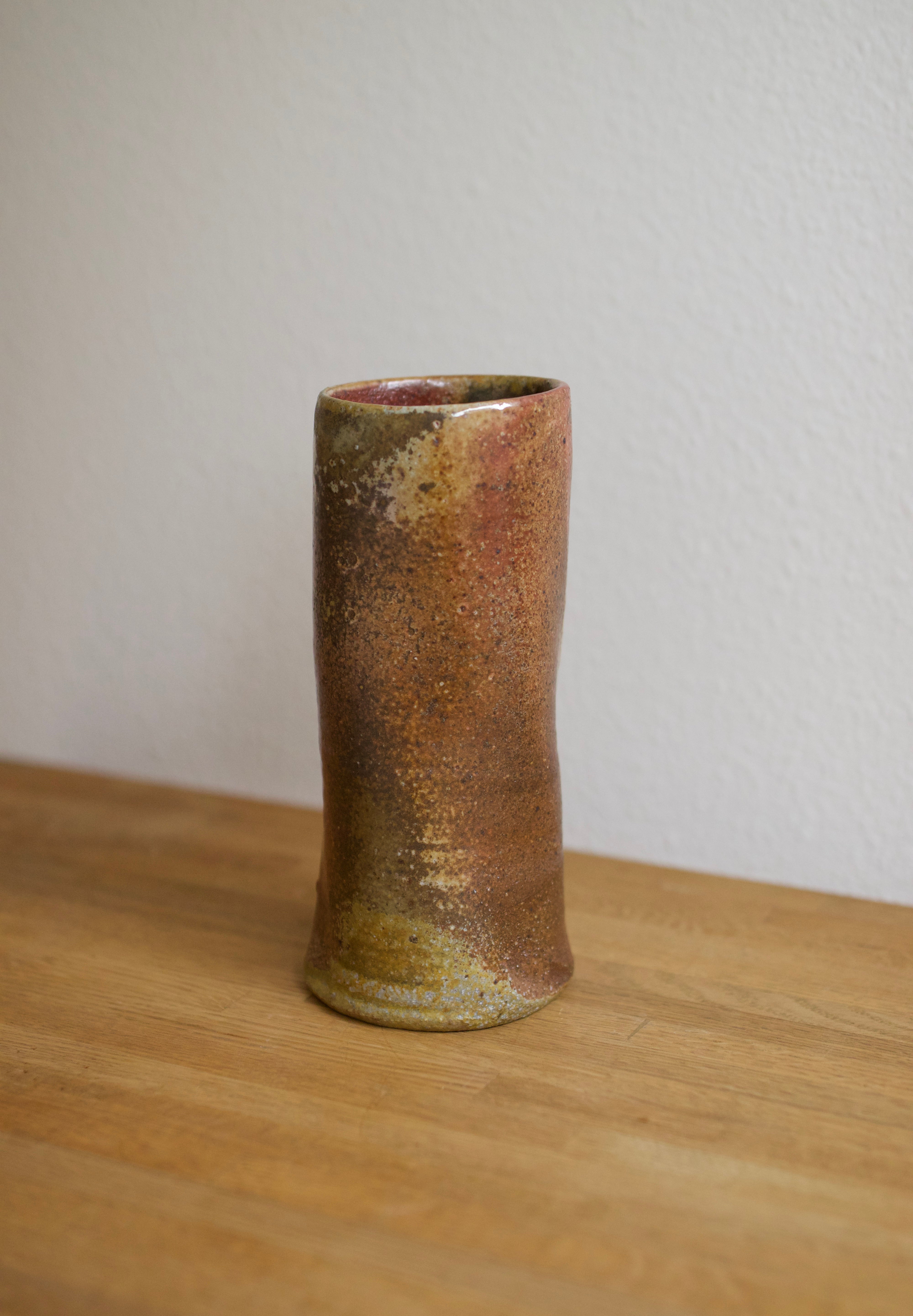 Wood-Fired Studio Pottery Vase