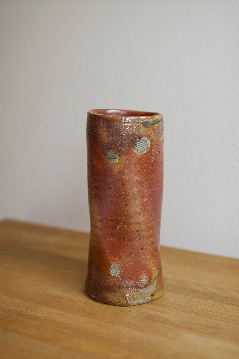 Wood-Fired Studio Pottery Vase