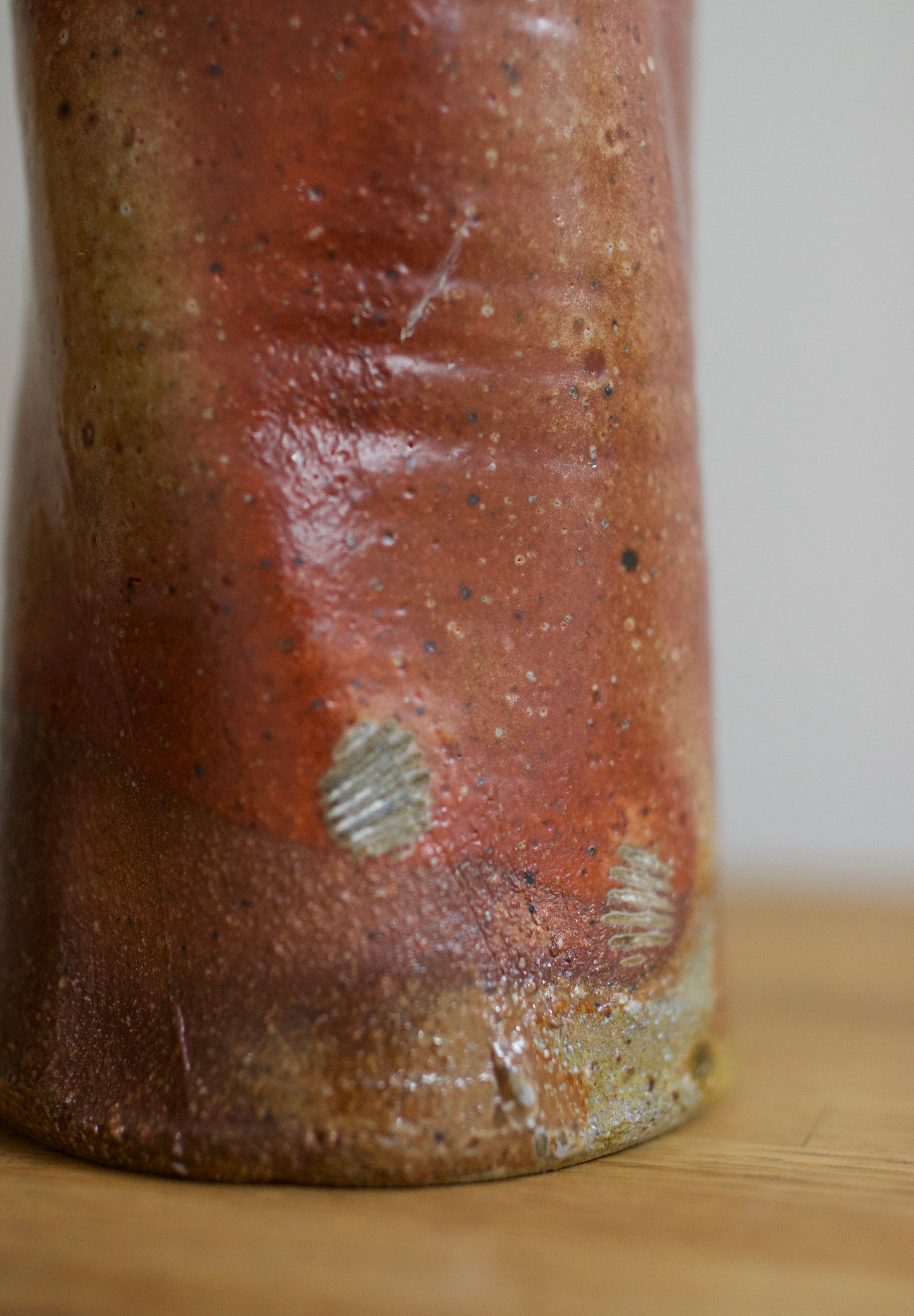 Wood-Fired Studio Pottery Vase