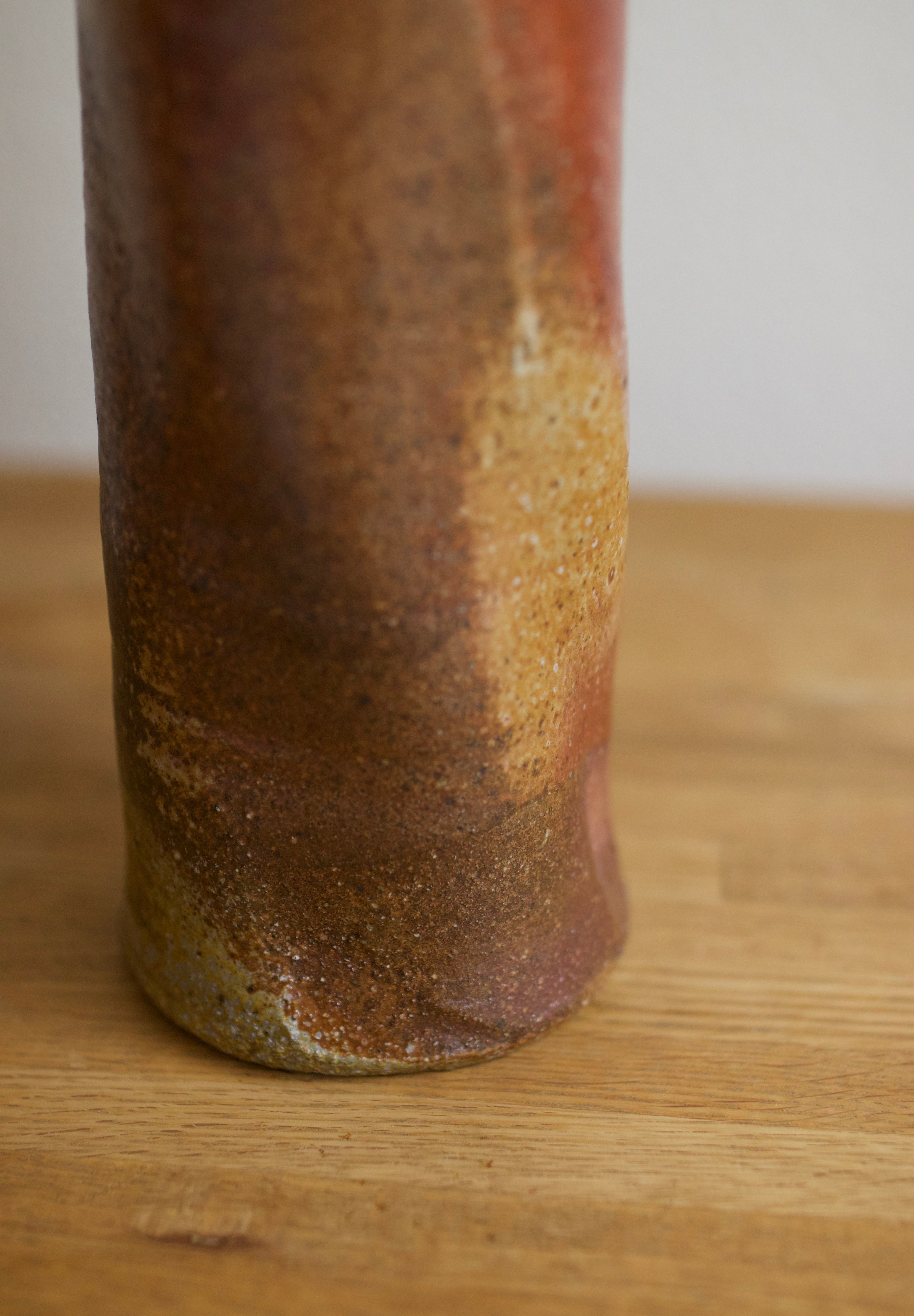 Wood-Fired Studio Pottery Vase