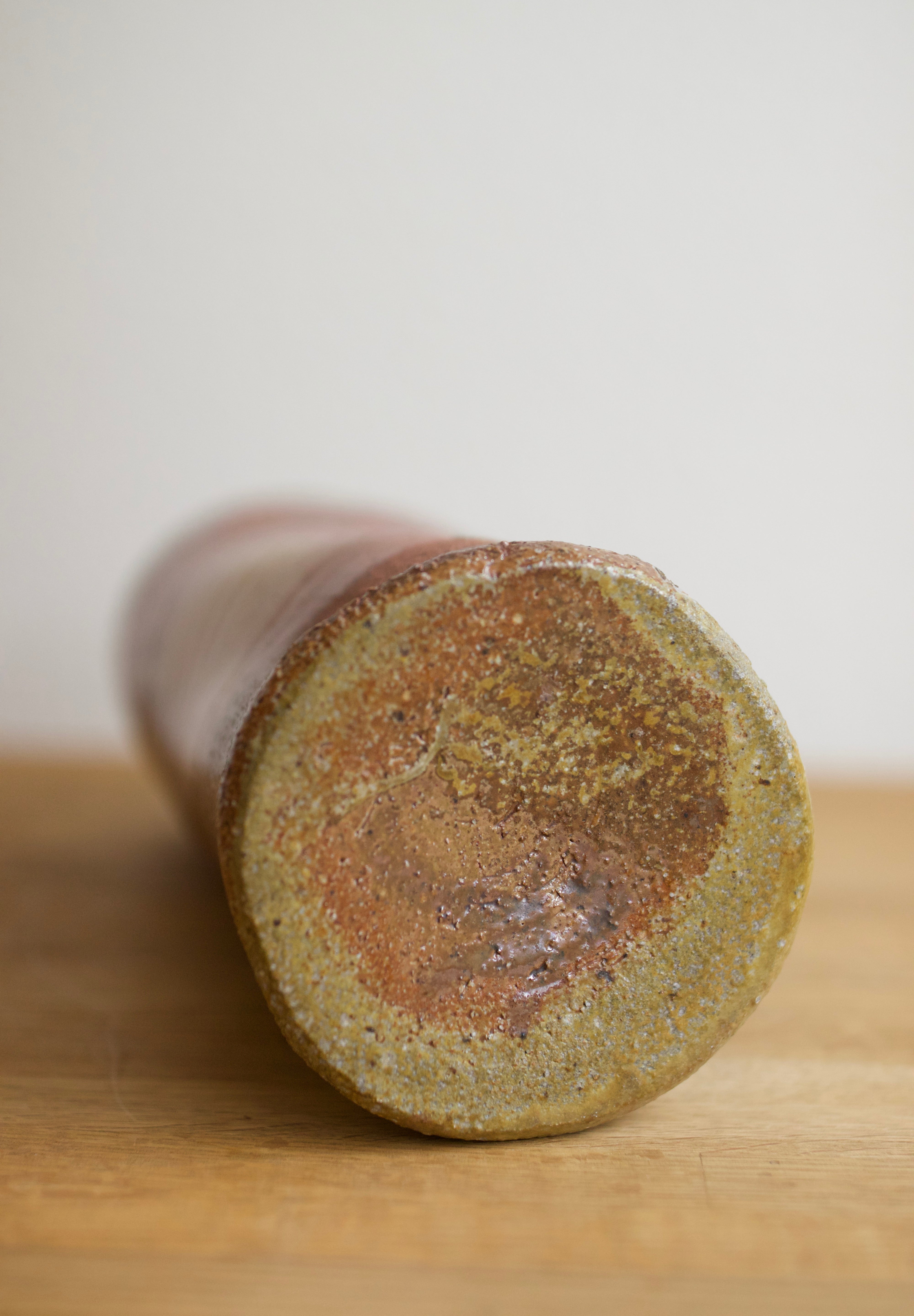 Wood-Fired Studio Pottery Vase