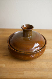 Vintage Donabe-Style Studio Pottery Pot
