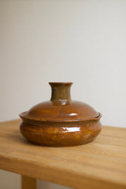 Vintage Donabe-Style Studio Pottery Pot