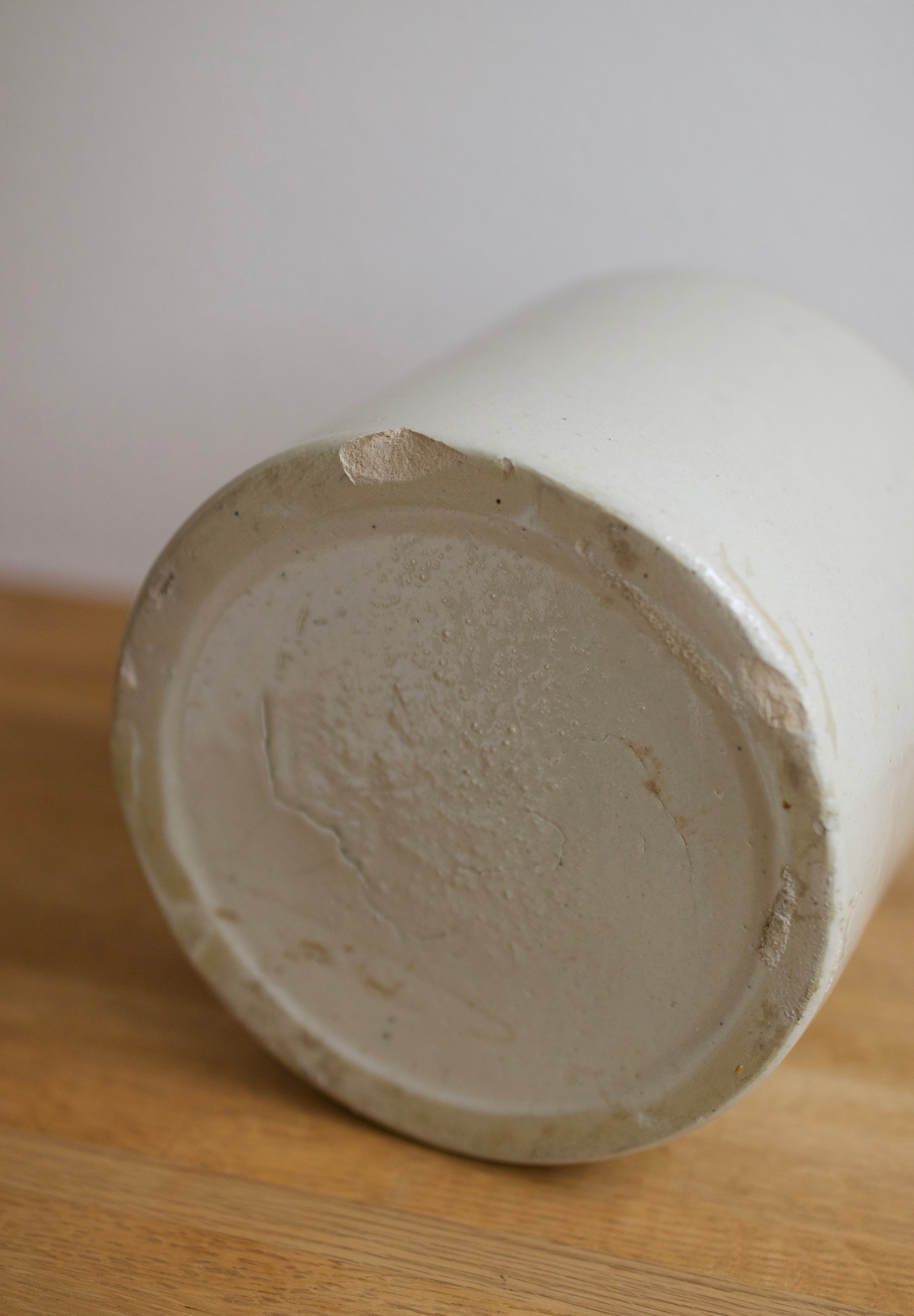 Antique Two-Tone Stoneware Canning Crock