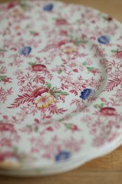 Vintage Johnson Brothers Old English Chintz Dinner Plates (Set of 4)