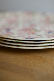 Vintage Johnson Brothers Old English Chintz Dinner Plates (Set of 4)