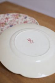 Vintage Johnson Brothers Old English Chintz Dinner Plates (Set of 4)