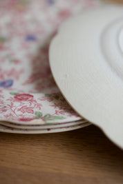 Vintage Johnson Brothers Old English Chintz Dinner Plates (Set of 4)