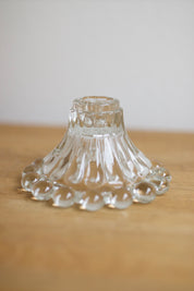 Vintage Anchor Hocking “Boopie” Glass Candlestick Holder