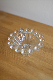 Vintage Anchor Hocking “Boopie” Glass Candlestick Holder