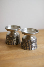 Måstad Pewter Candlestick Holders (Set of 2)