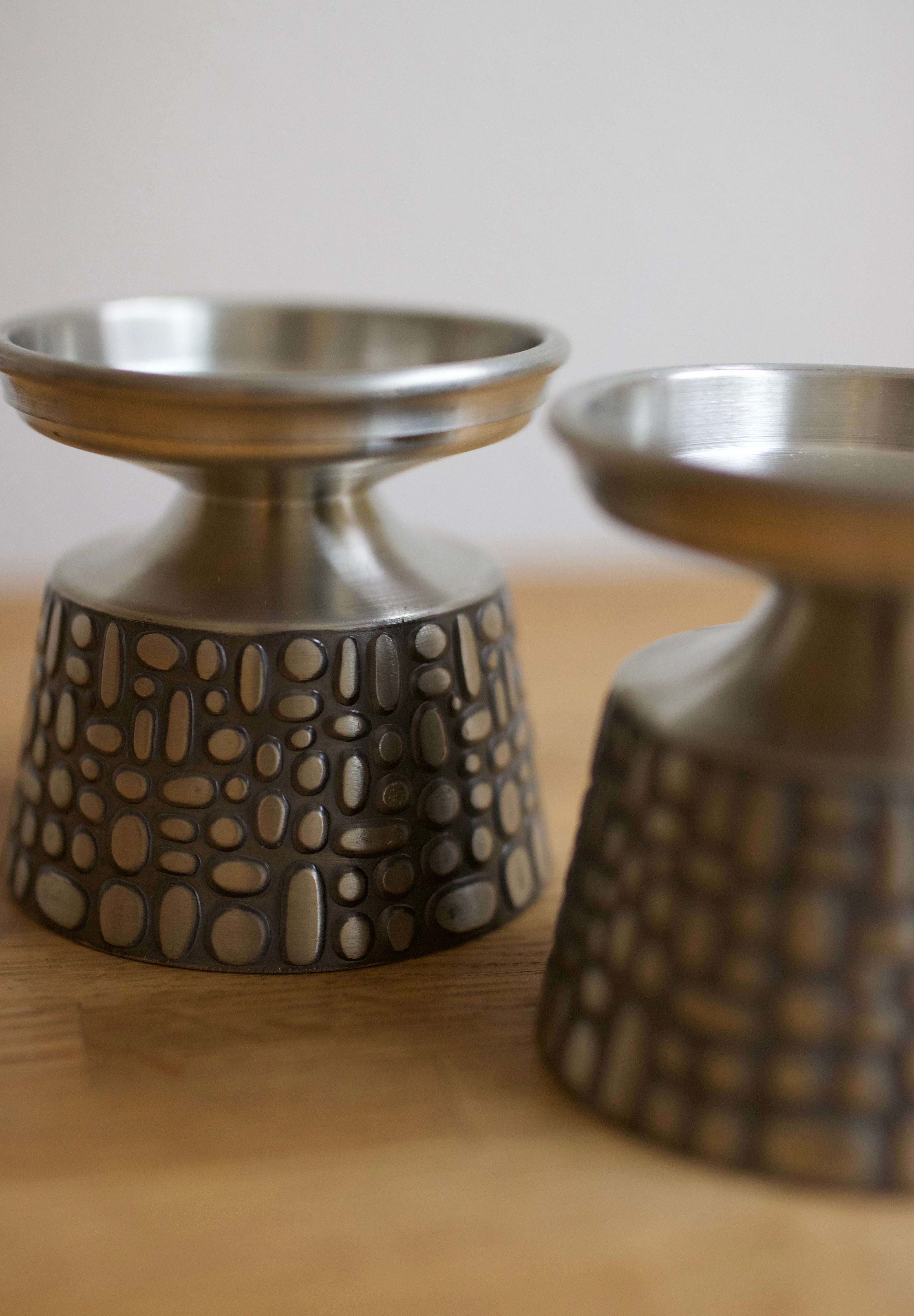 Måstad Pewter Candlestick Holders (Set of 2)