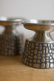 Måstad Pewter Candlestick Holders (Set of 2)