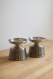Måstad Pewter Candlestick Holders (Set of 2)