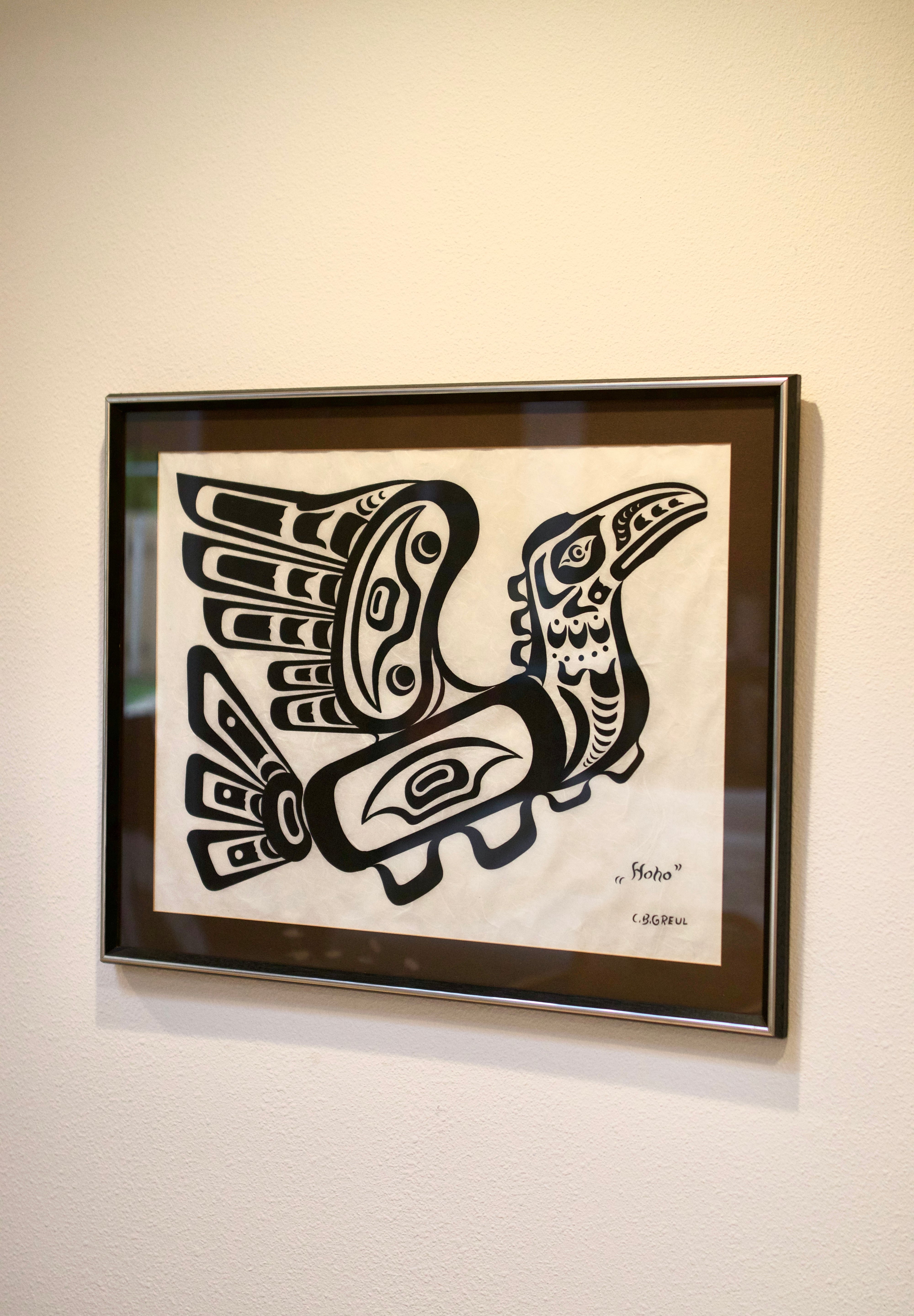 C.B. Greul "Hoho" Silkscreen Framed Print, 1950s–60s