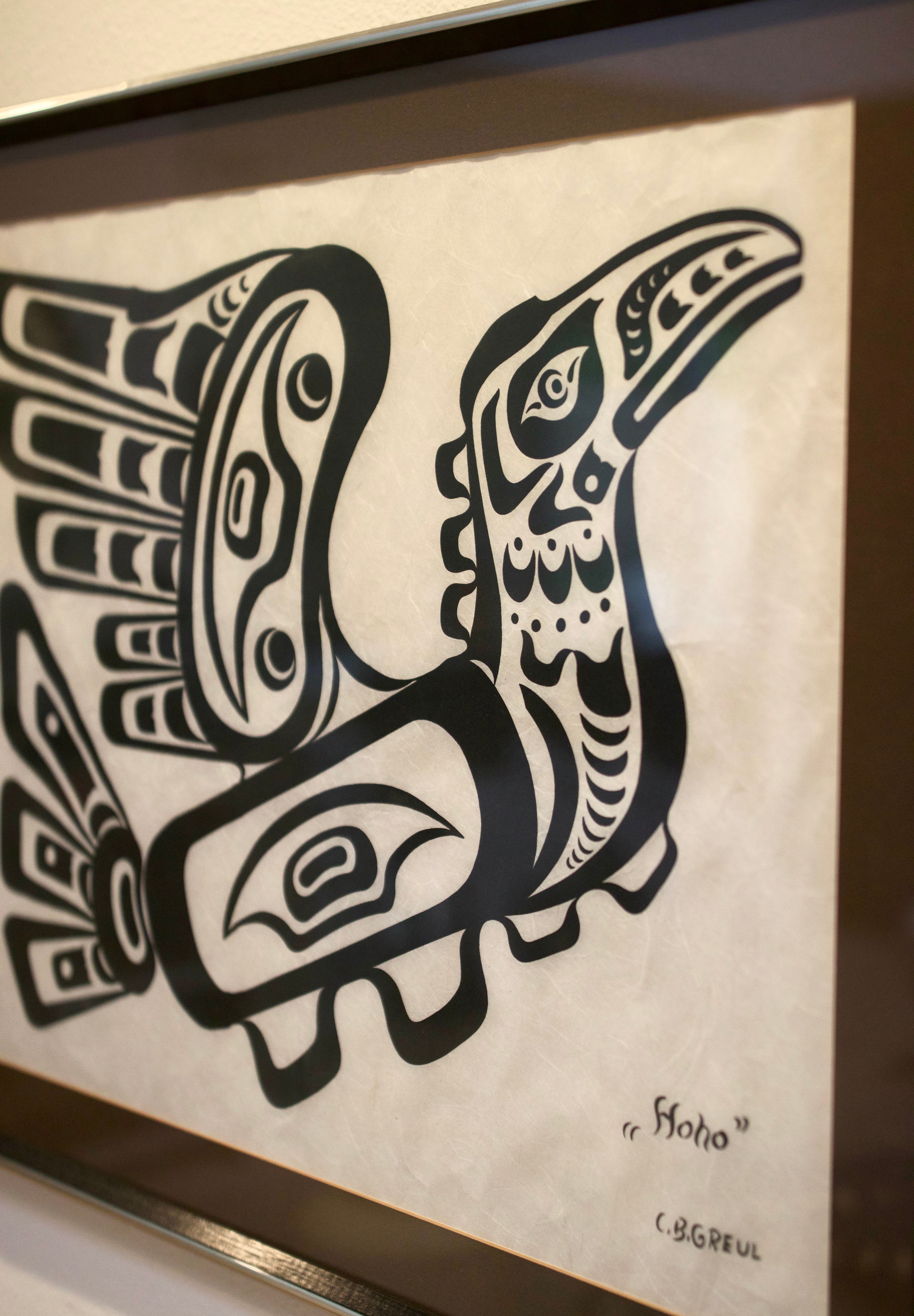 C.B. Greul "Hoho" Silkscreen Framed Print, 1950s–60s