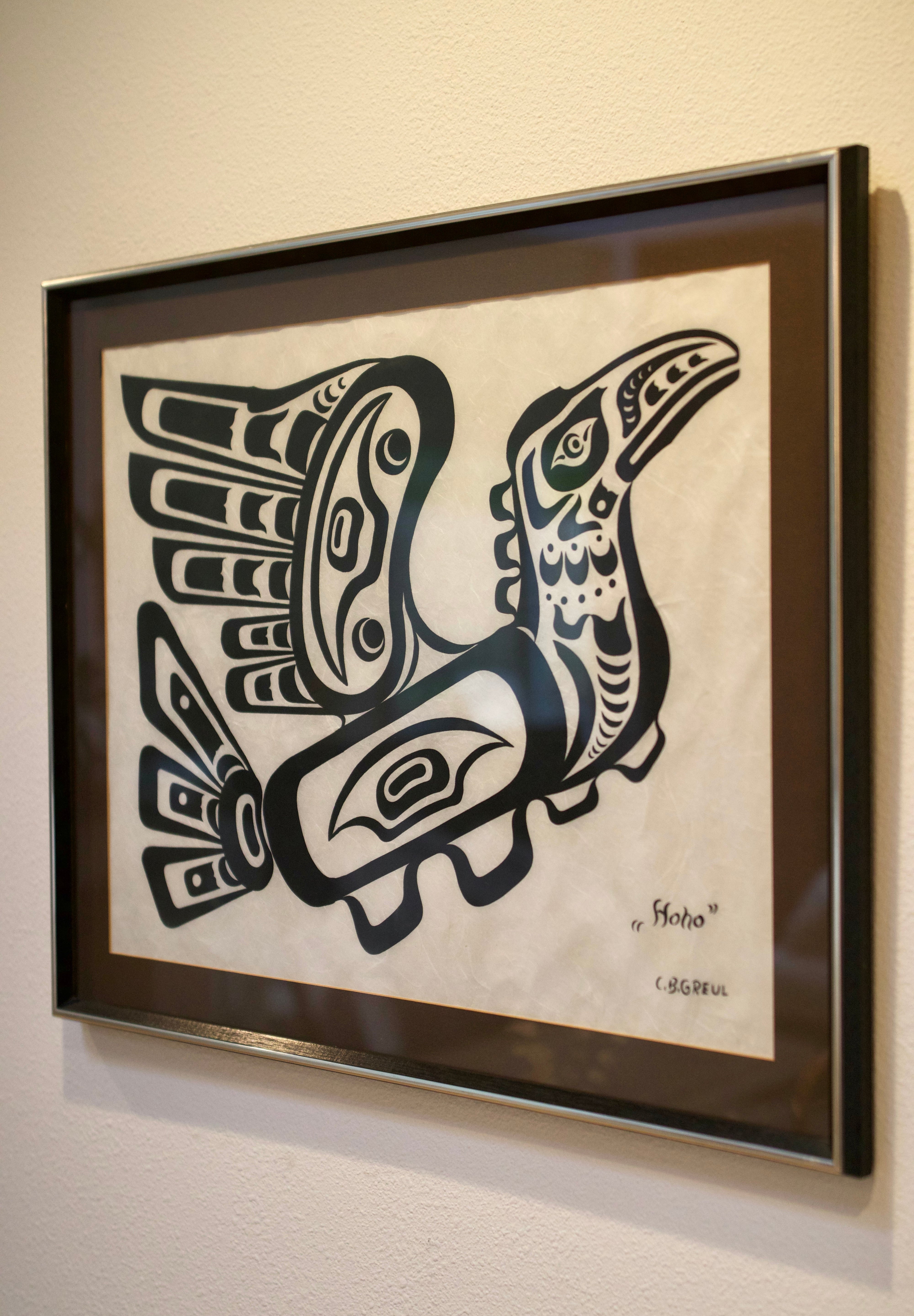 C.B. Greul "Hoho" Silkscreen Framed Print, 1950s–60s