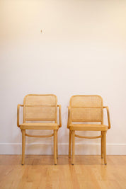 Pair of Josef Hoffmann No. 811 "Prague" Armchairs