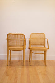 Pair of Josef Hoffmann No. 811 "Prague" Armchairs