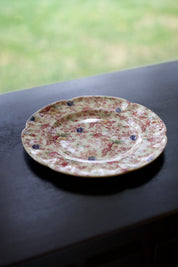 Vintage Johnson Brothers Old English Chintz Dinner Plates (Set of 4)