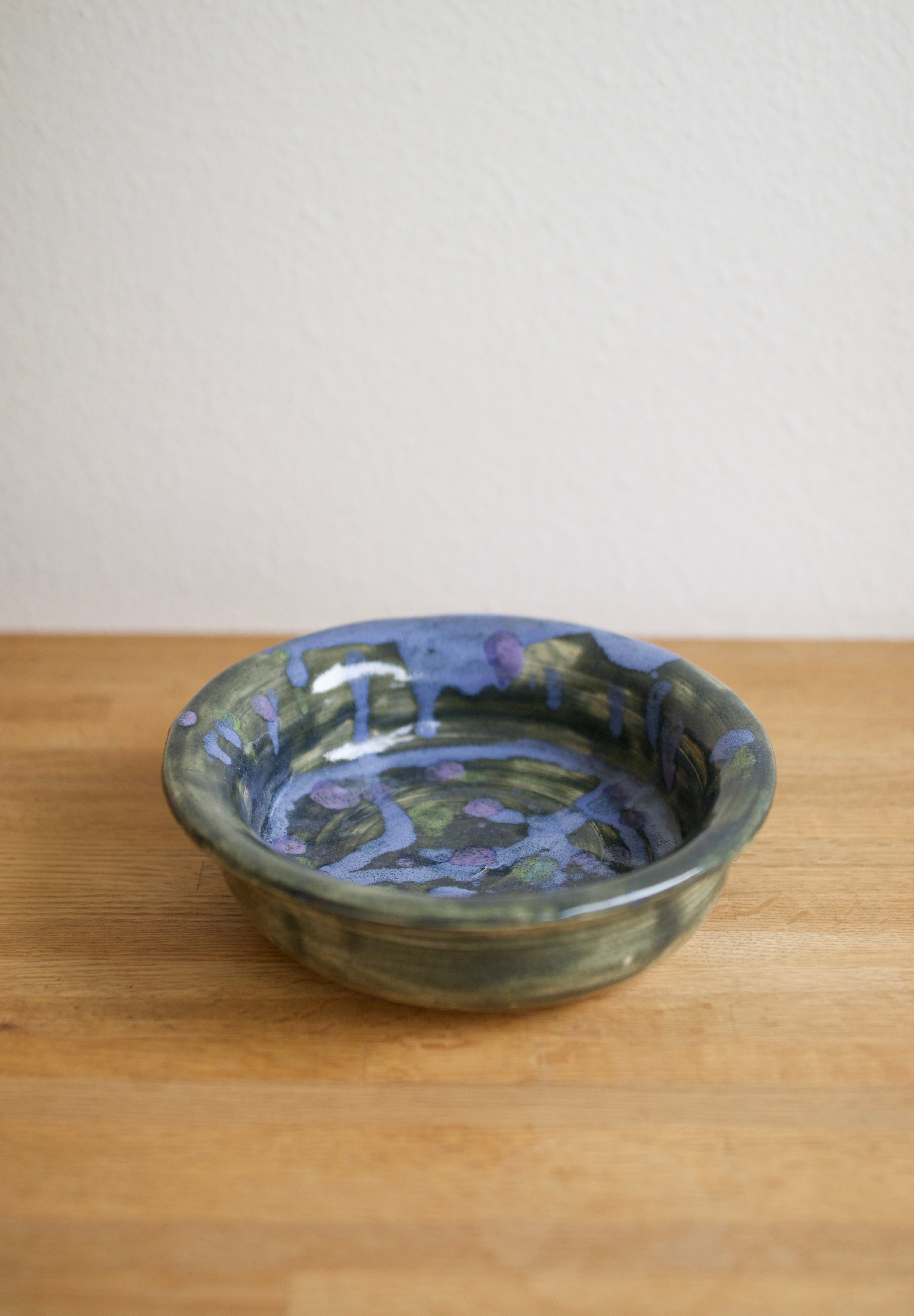 Contemporary Hand-Thrown Studio Pottery Dish