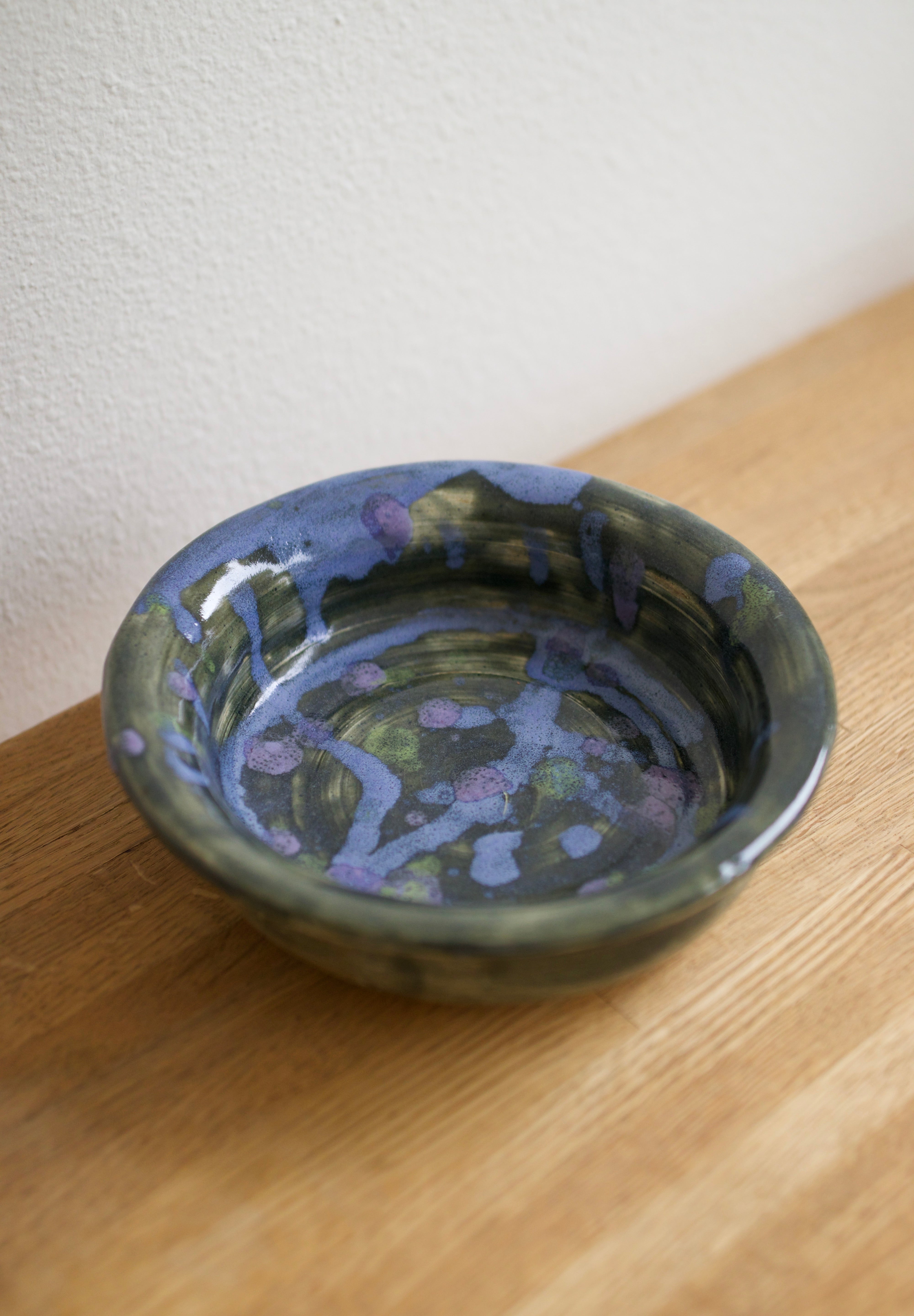 Contemporary Hand-Thrown Studio Pottery Dish