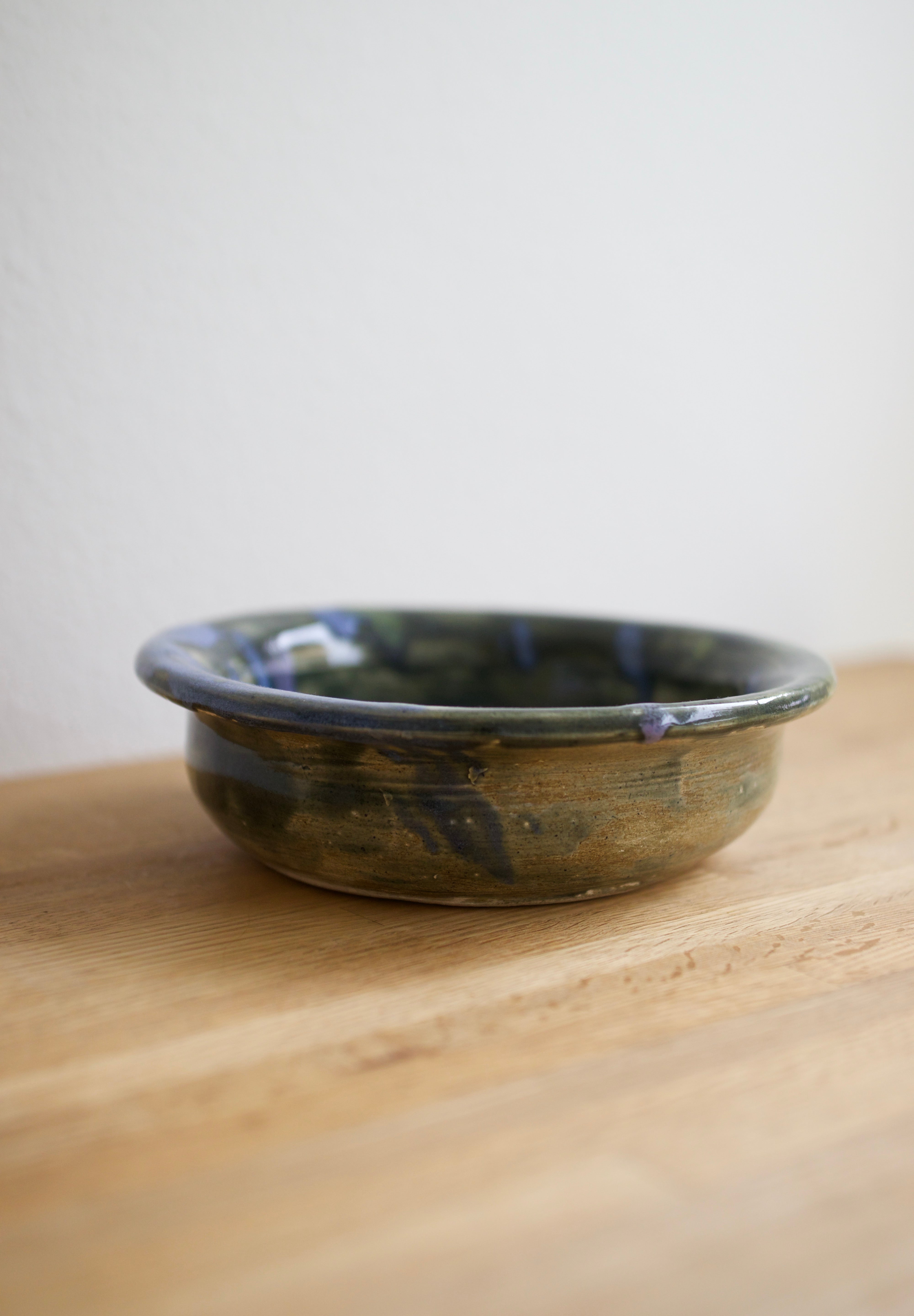 Contemporary Hand-Thrown Studio Pottery Dish