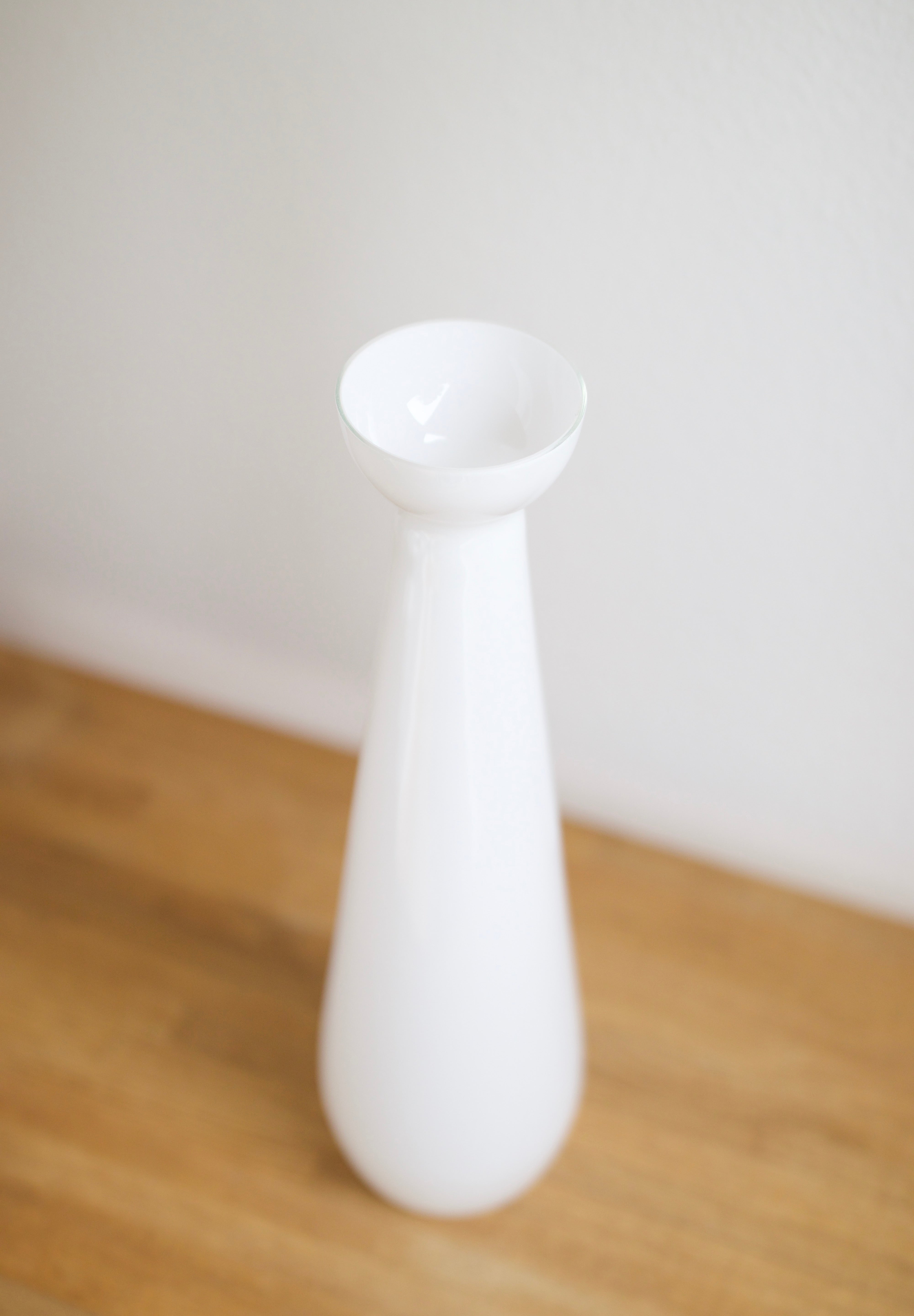 Vintage Danish Opaline Vessel by Jacob Bang for Kastrup Glas