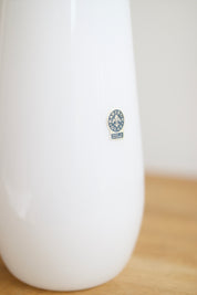 Vintage Danish Opaline Vessel by Jacob Bang for Kastrup Glas