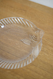 Mikasa Fish Glass Plates (Set of 4)