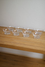 Imperial Glass Candlewick Sherbet Dishes (Set of 8)