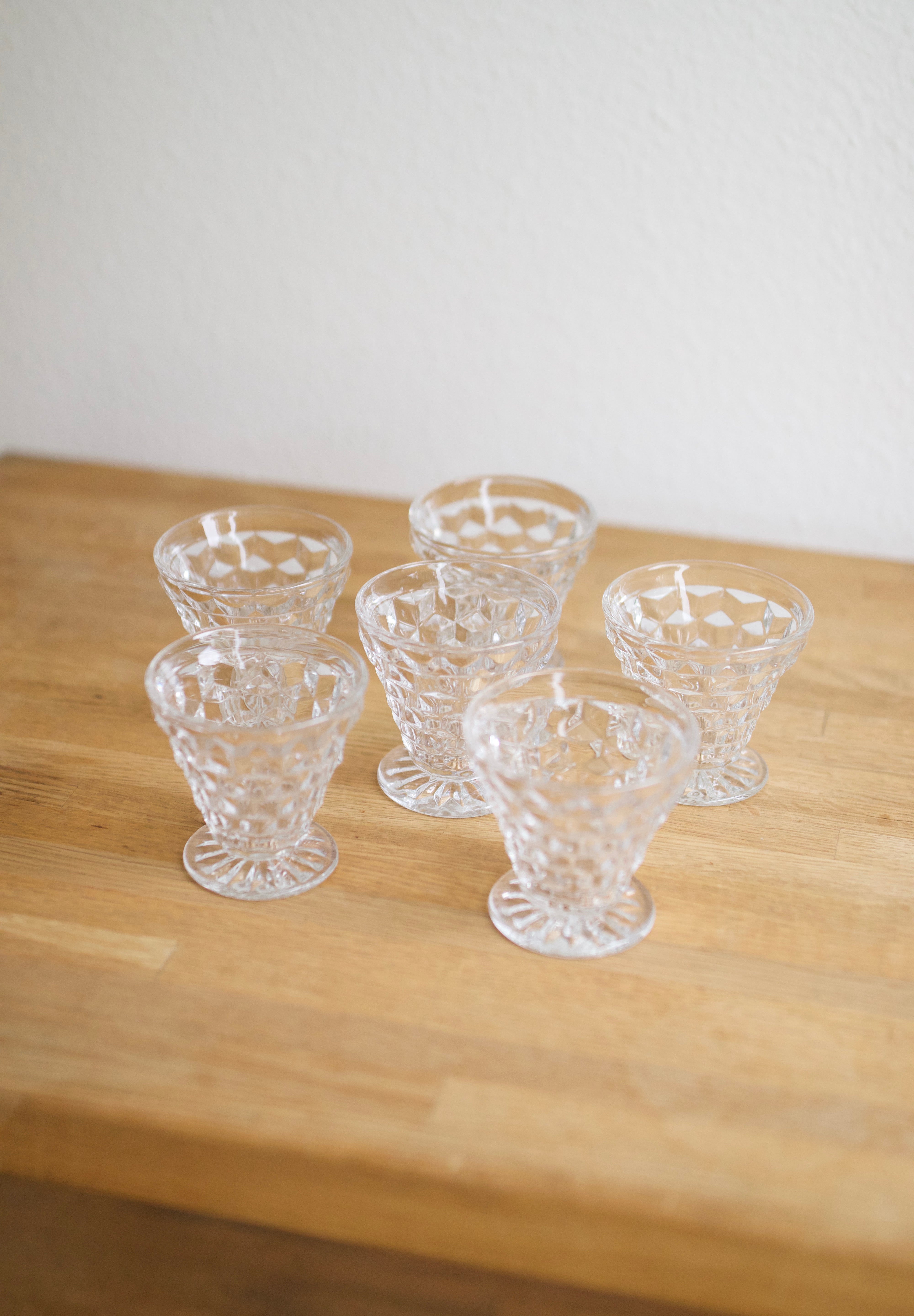 Fostoria American Footed Cocktail Glasses