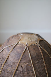 Vintage Tarahumara Pottery Vessel with Iron Stand