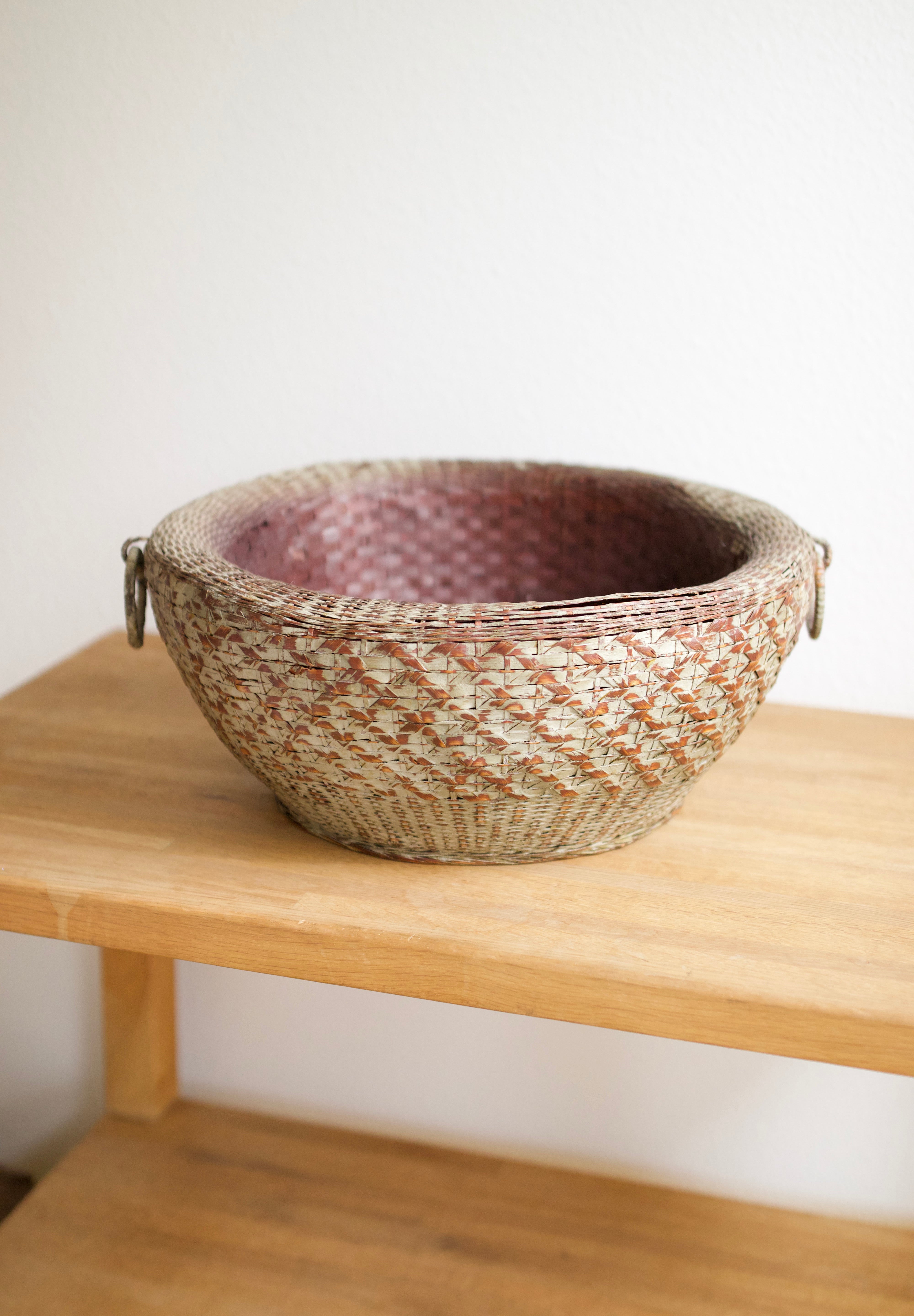 Handwoven Wicker Basket