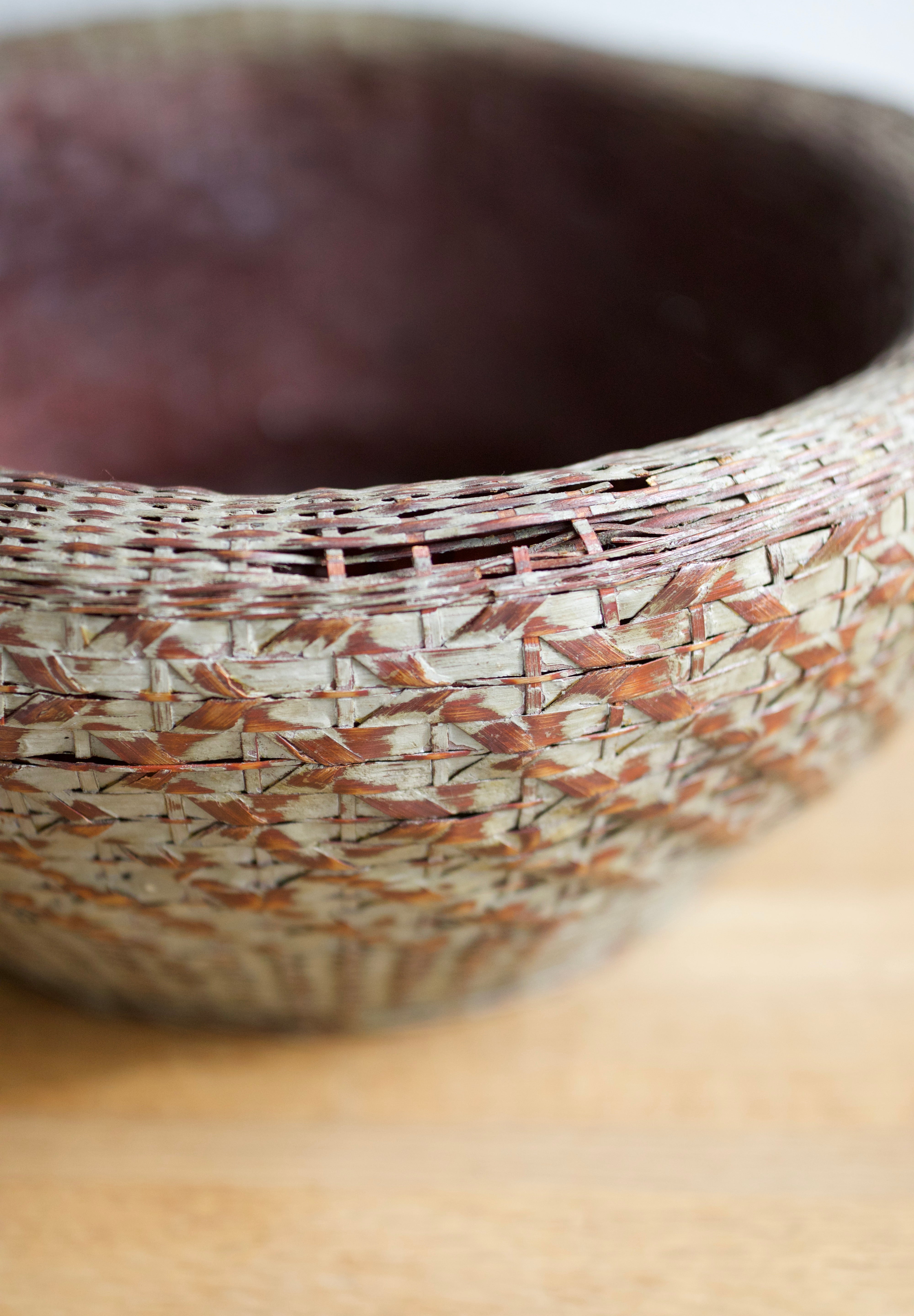 Handwoven Wicker Basket