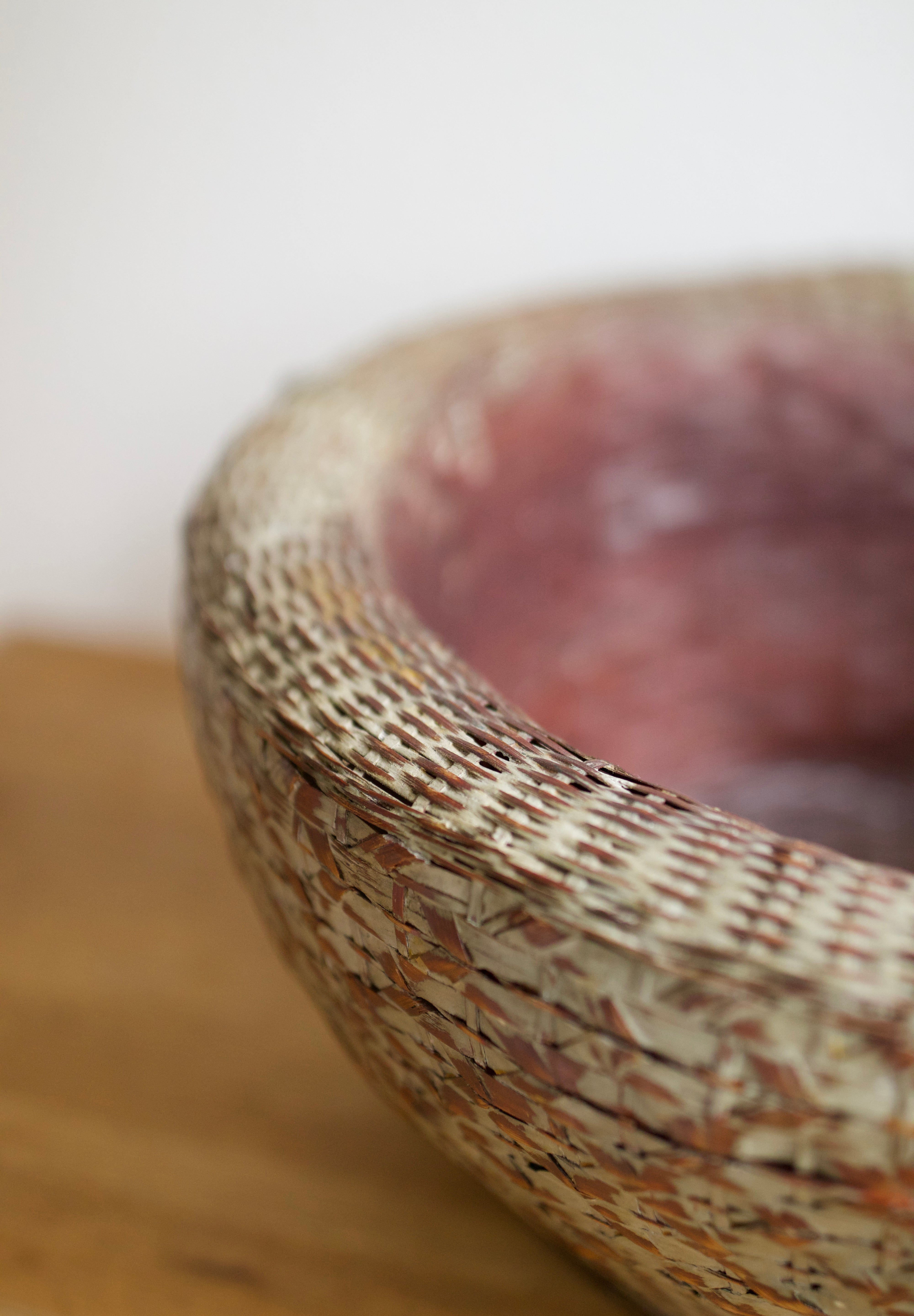 Handwoven Wicker Basket