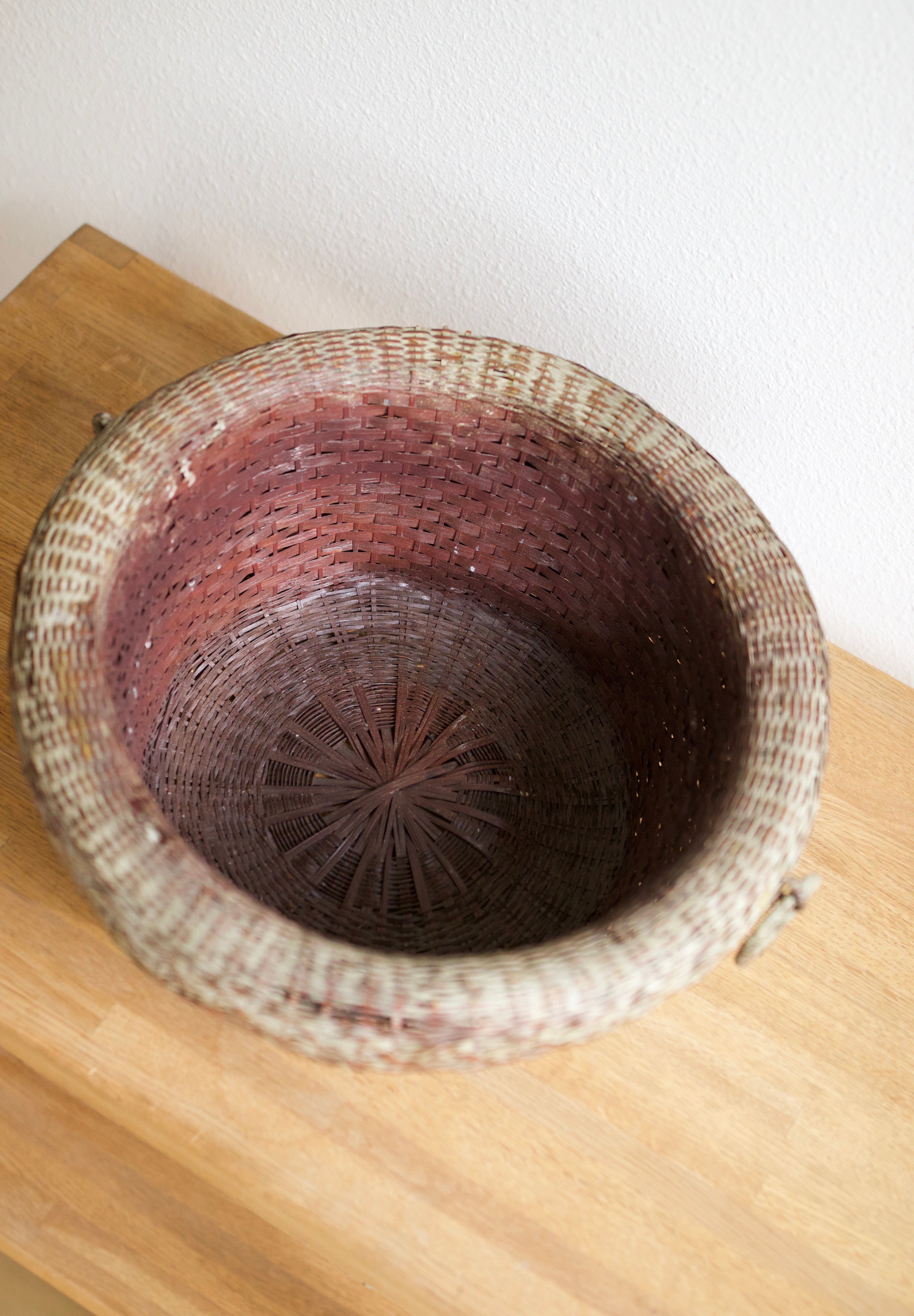 Handwoven Wicker Basket