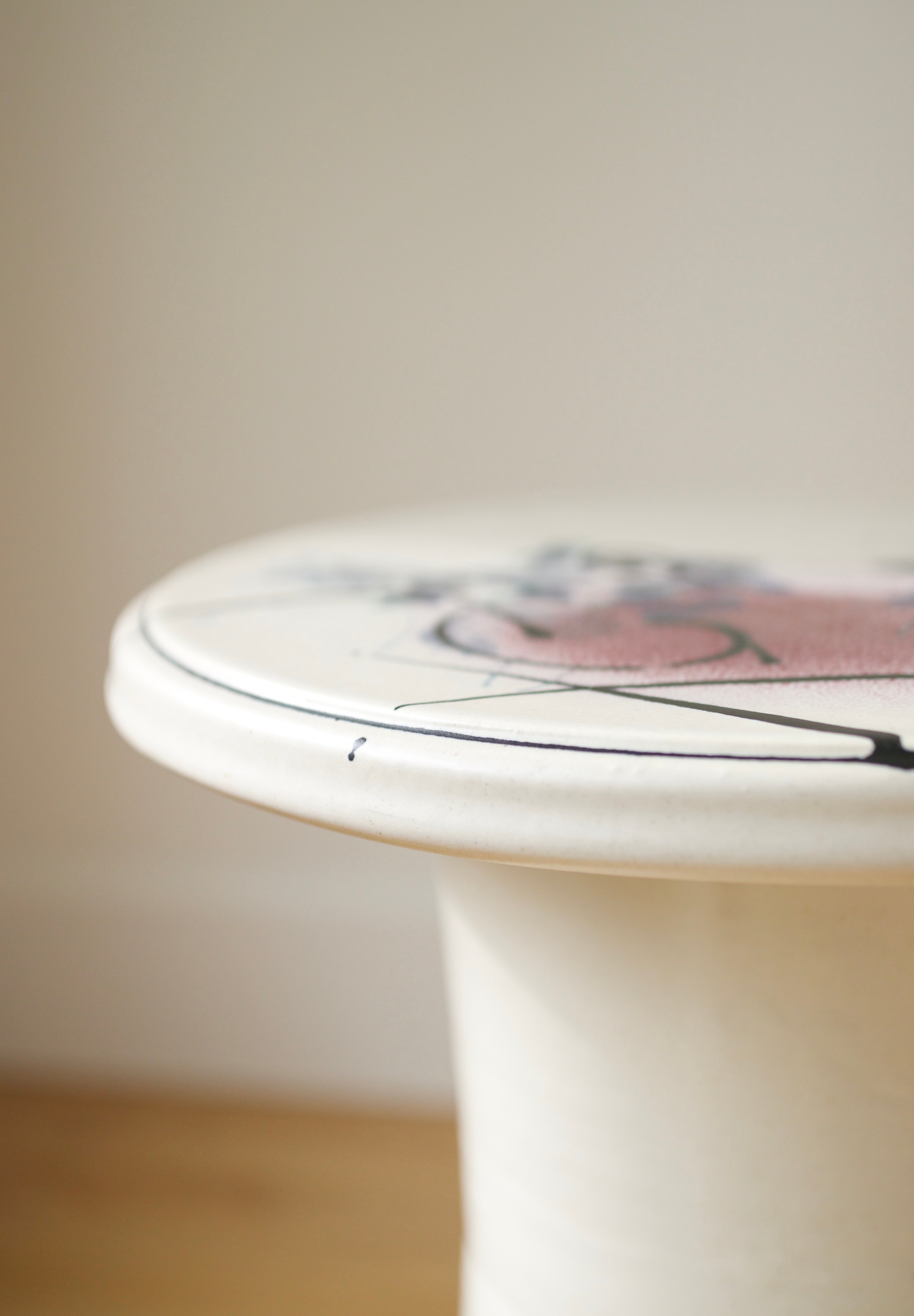 Gerry Newcomb Studio Pottery Table, 1970s–80s