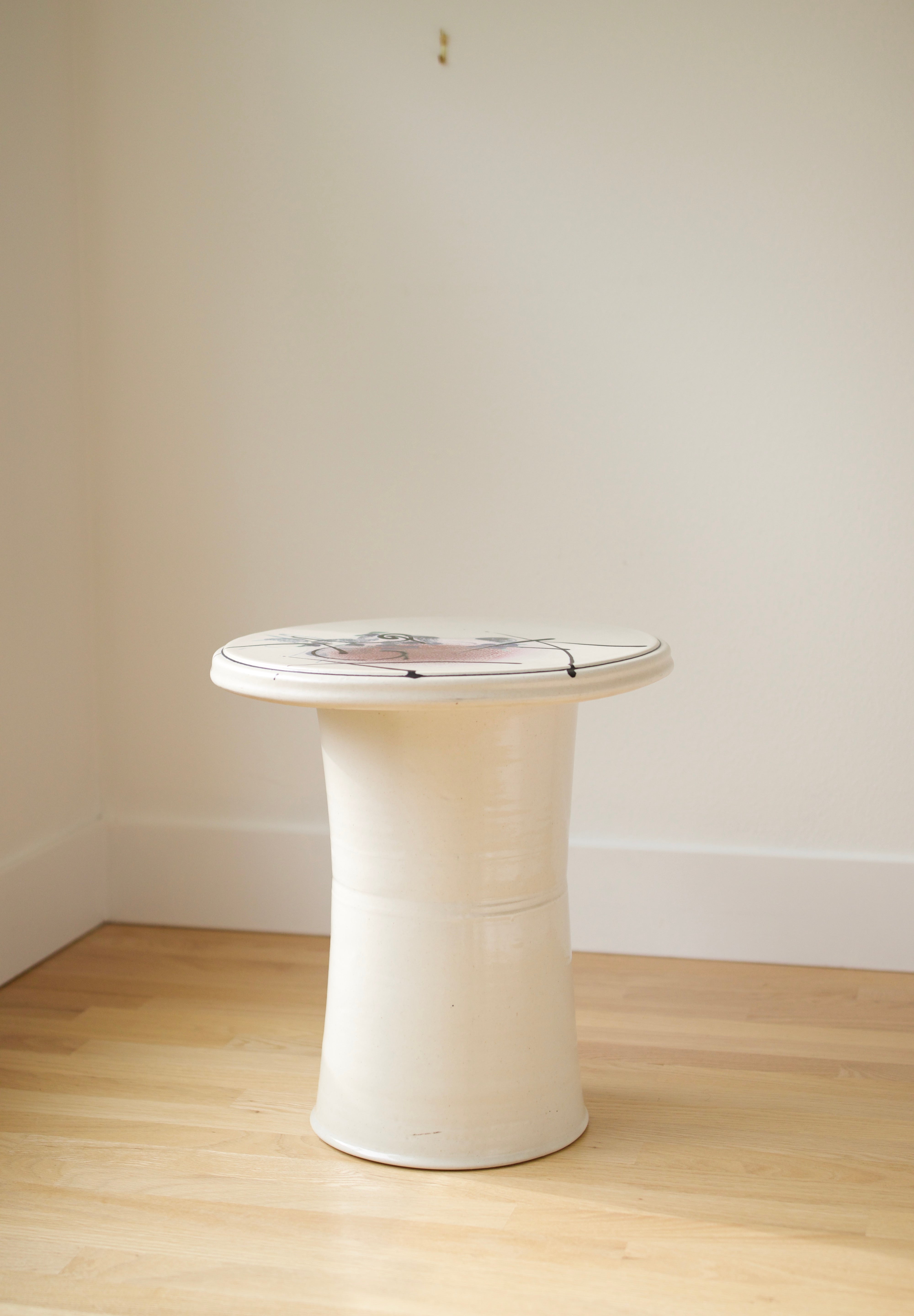 Gerry Newcomb Studio Pottery Table, 1970s–80s