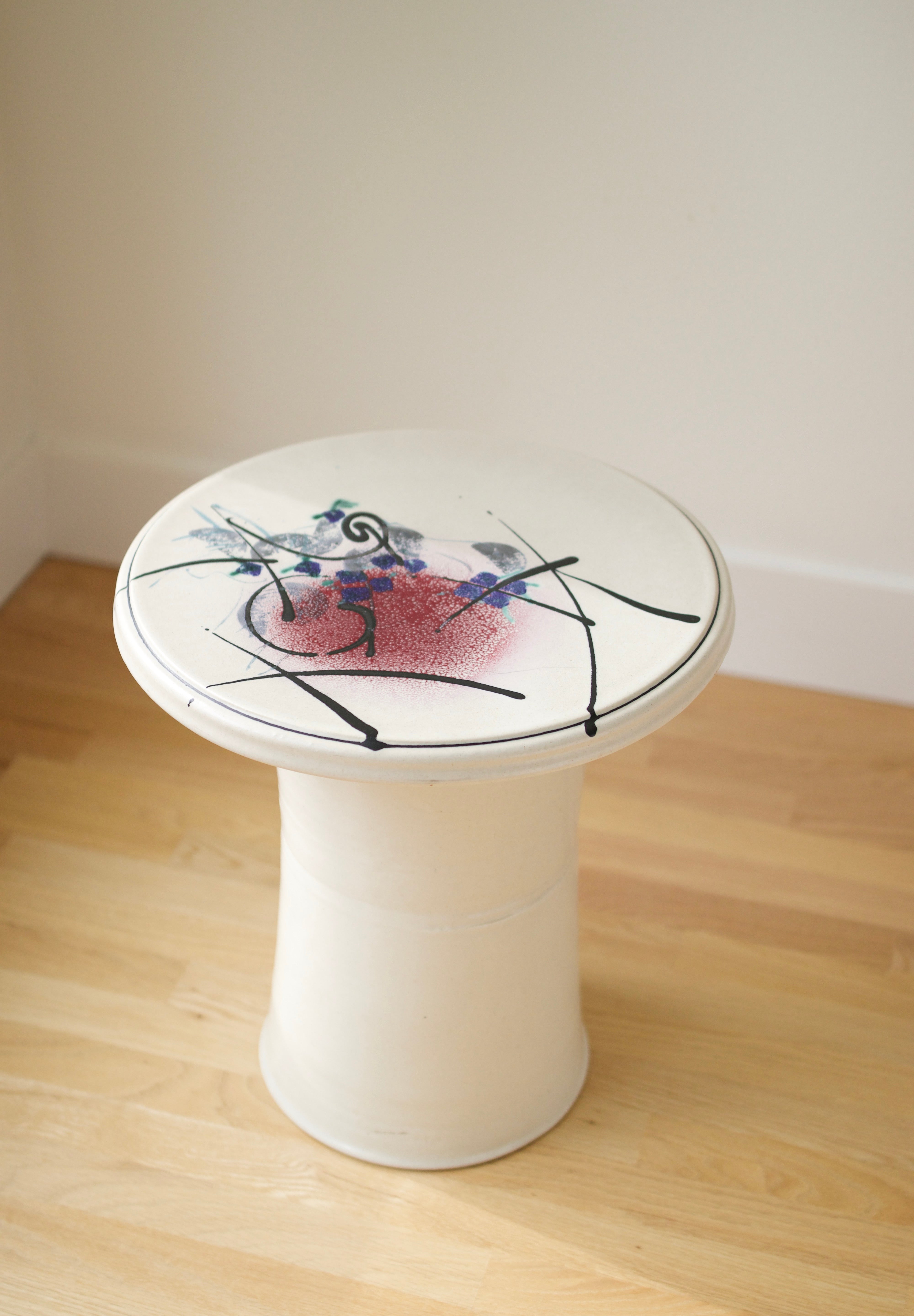 Gerry Newcomb Studio Pottery Table, 1970s–80s