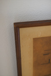 Vintage Wassily Kandinsky "Sign Series" Framed Print